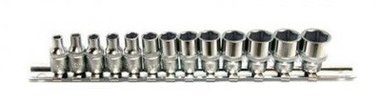 1/4 6-point socket set 13pc