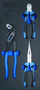 Tool Tray 1/3: Pliers Set 3 pcs