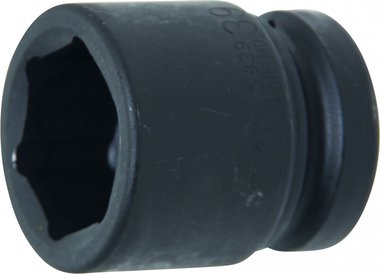 Impact Socket, Hexagon 25 mm (1) Drive 39 mm