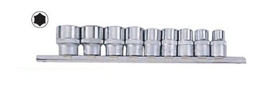 3/8 6-point Socket set 9pc