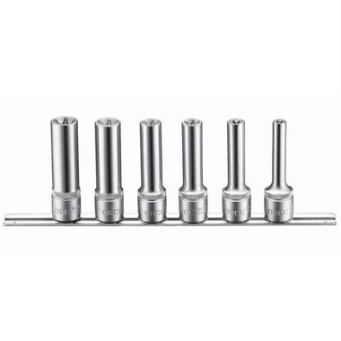 1/2 Star deep socket set 6pc