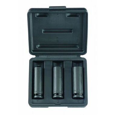 1/2 Flank impact thin-wall deep socket set