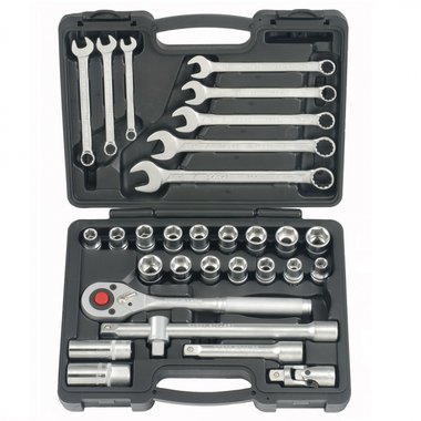 1/2 Socket & wrench set 31pc