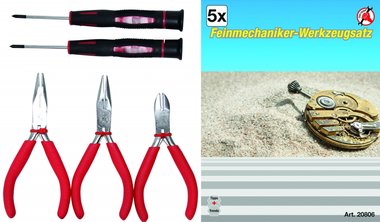 5-piece Precision Mechanics Tool Set