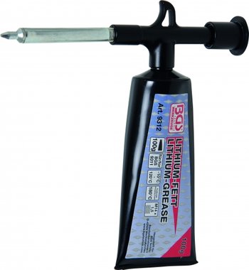 Mini Grease Gun with 100 g Lithium Grease (1 Tube)