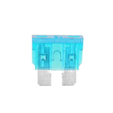 Blade fuses standard 15A blue 6 pieces in blister