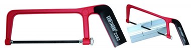 Aluminum Hacksaw Frame, 145 mm, incl. mitre box & saw blade