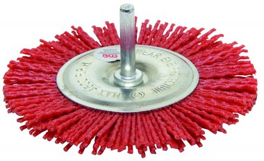 Nylon Brush, 100 mm, 6 mm Shaft