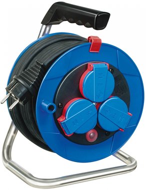 CABLE REEL PRO LINE 25m 3x2,5mm 16A / 3680W / IP44 - AWTOOLS