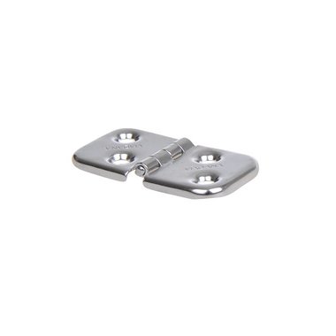 Hinge, 60x39mm, A2 RVS AISI 316, 4 hole