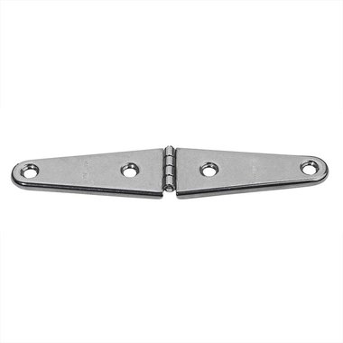 Hinge, 145x32mm, A2 RVS AISI 316, 4 hole