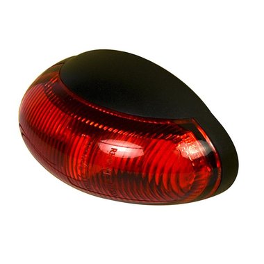 Front position lamp 10-30V red 60x34mm LED