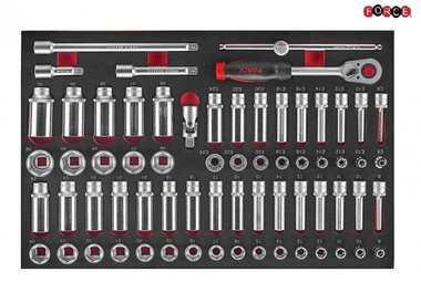 Foam 1/2 Socket Combination set 66pc