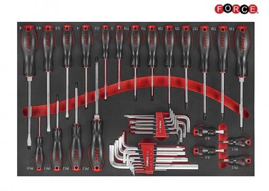 Foam screwdriver set 41pc