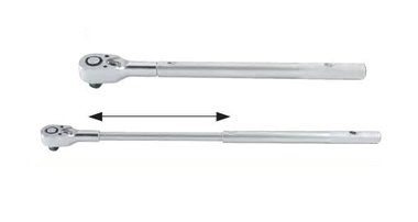 3/4 Adjustable ratchet handle 820mmL