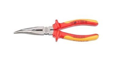 Insulated Bent Long Nose Pliers 8