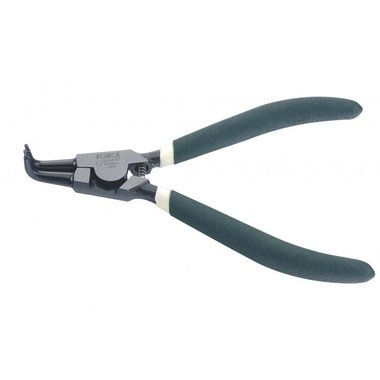 Snap ring pliers External 90° bent tip (open)