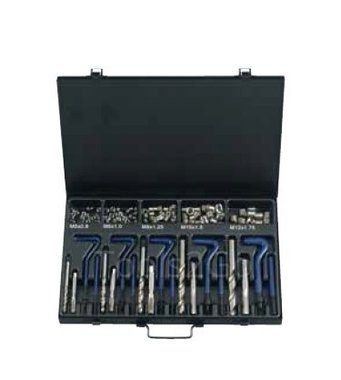 130pc Threaded coil-inset repair kit