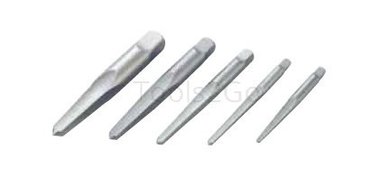 5pc Straight flute screw extractor set