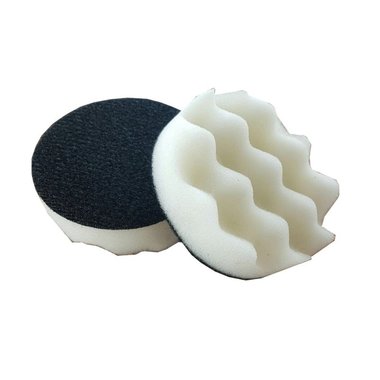 Cleaning pad white 75 mm