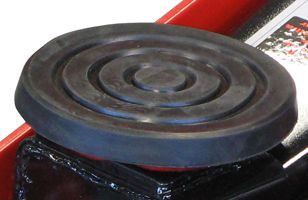 Rubber saddle for cat25 alu