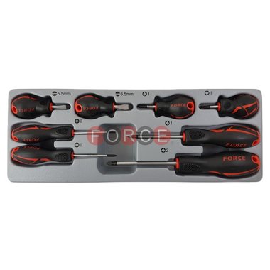 Screwdriver set 8 pieces