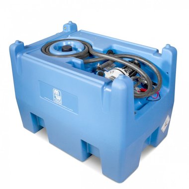 Adblue tank 220 liter pe pump 12v, hose + gun