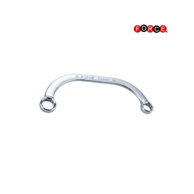 Half-moon ring wrench