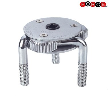 Three-legged oil filter wrench (65-110 mm)