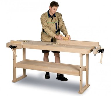 Wooden workbench 1340x500 mm