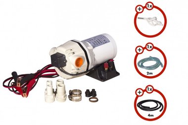 Membrane pump pack for adblue with accessories