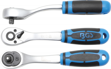 Reversible Ratchet  Fine Tooth  6.3 mm (1/4)