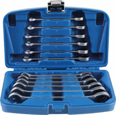 Ratchet Combination Wrench Set  8 • 19 mm  12 pcs.