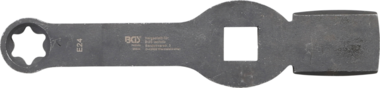 Slogging Ring Spanner  E•Type (for Torx)  with 2 Striking Faces  E24