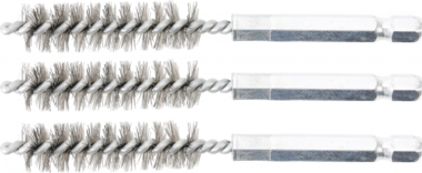 Steel Brush | 12 mm | 6.3 mm (1/4) Drive | 3 pcs.