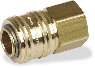 Euro quick coupling with female thread 1/4