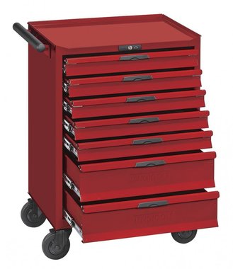 Tool trolley with 7 drawers