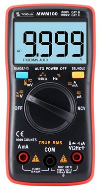 Digital multimeter - palm of the hand