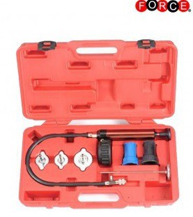 Universal radiator pressure tester kit for radiators