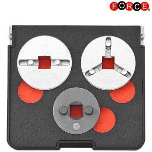 Brake adapter set -- adjustable 3-pcs