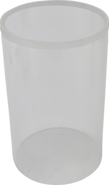 Glass cylinder for compressed air oil extractor for BGS-8545