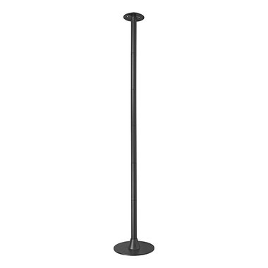 Plastic support pole for protection cover
