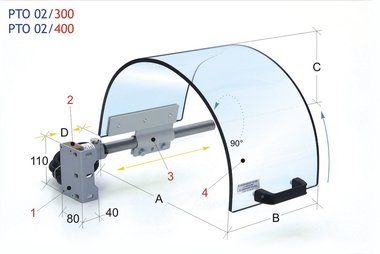 Chuck protection monolithic screen 0-200mm