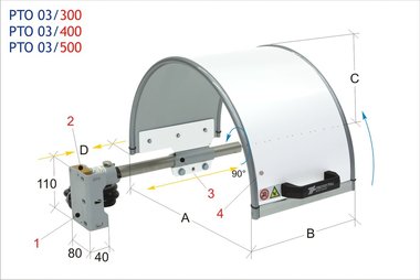 Chuck guard 300x200mm